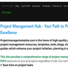 projectmanagertemplate.com