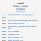prose.sh