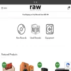 rawmusicstore.com