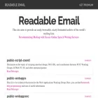 readable-email.org