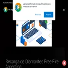 recargamediamantes.com