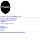 recordist.com