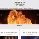 redwoodempirewhiskey.com