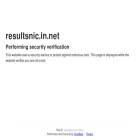 resultsnic.in.net