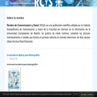 revistadecomunicacionysalud.es