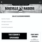 rosevilleraiderfootball.com