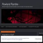rowlandramble.com