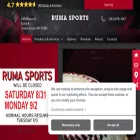 rumasports.com