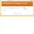 sadiqlarbiz.blogspot.jp