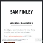 samfinleymusic.com