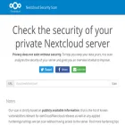 scan.nextcloud.com