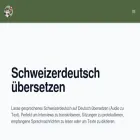 schweizerdeutsch-uebersetzen.ch