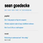 seangoedecke.com