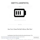 shiftylaserpistol.com