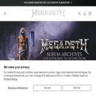 shop.megadeth.com