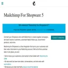 shopware.mailchimp.com