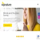 signatureblindsandshutters.co.uk
