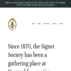 signetsociety.org