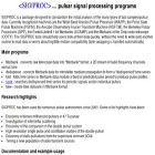 sigproc.sourceforge.net