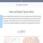 simplyhomeandhealth.com