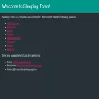 sleeping.town