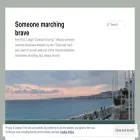 someonemarchingbrave.com