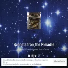 sonnetsfromthepleiades.com