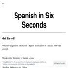 spanishin6seconds.com