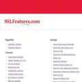 sslfeatures.com
