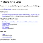 stevevance.net
