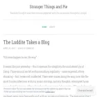 strangerthingsandpie.com