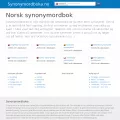 synonymordboka.no