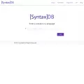 syntaxdb.com
