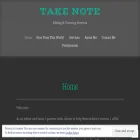 takenoteediting.com