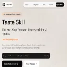 tasteskill.dev