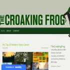 thecroakingfrog.com
