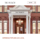 thefrancismaine.com