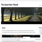 thegoodthatiwould.com