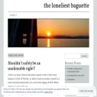theloneliestbaguette.com