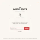 thematerialreview.com