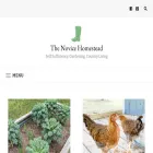 thenovicehomestead.com