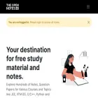 theopennotes.in
