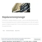 thepokaranmoneymanager.com