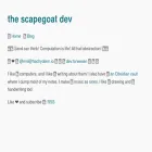 the.scapegoat.dev