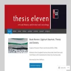 thesiseleven.com