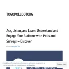 togopoll.org