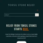 tonsilstonerelief.com
