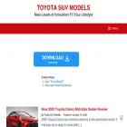 toyotasuvmodels.com