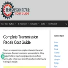 transmissionrepaircostguide.com