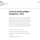 transparence.sante.gouv.fr